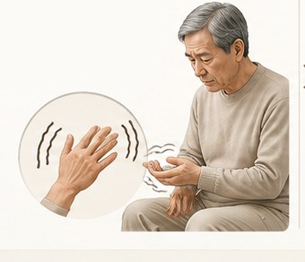 1단계 한쪽 손·발 떨림